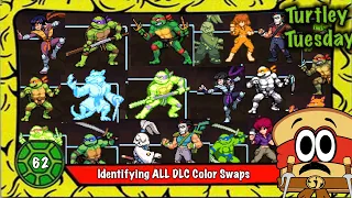 Identifying ALL Shredder's Revenge DLC Palette Swaps