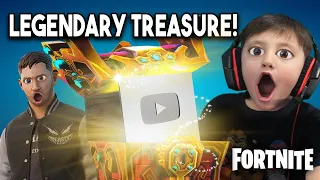 Shawn gets Legendary Treasure in the MAIL!  (Beasty Shawn plays FORTNITE)