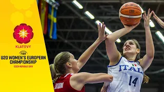 Italy v Russia - Full Game - FIBA U20 Women's European Championship 2019