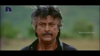 Goons Stabs Mohan Babu And Anwar - Action Scene - Rayalaseema Ramanna Chowdary Movie Scenes