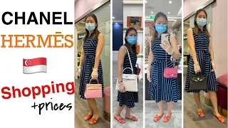 Luxury Shopping: Hermes Birkin, Kelly & Chanel | Try-On, Singapore Travel Vlog | luxuryinModeration