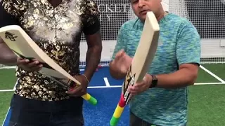 This is how CHRIS GAYLE  selects his bat for international matches.