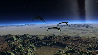 Klingons Encounter Shadow Vessel