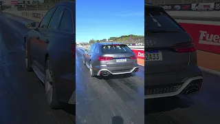 arrancadão com Audi RS6 V8 biturbo #shorts