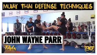 John Wayne Parr – Two-Hand Catch Teep and Lead Hook