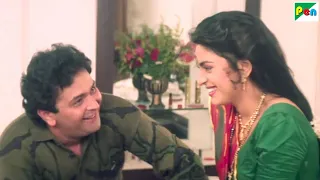 ऋषि कपूर और जूही चावला ने मिलकर दी खुशखबरी - Juhi Chawla, Rishi Kapoor - Saajan Ka Ghar