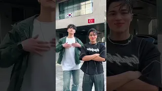 Koreli arkadaşım ile dans ettik 🇰🇷