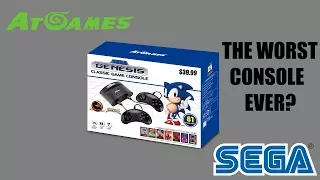 Sega Genesis Classic Game Console Unboxing and “review"