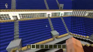 WWE Money in the Bank arena tour through Minecraft