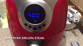 Air Fryer Sirloin Steak in 2 Quart Air Fryer