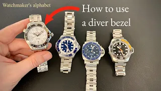HOW TO USE A DIVER WATCH BEZEL