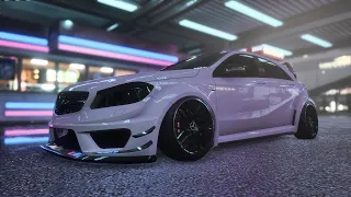 The MERCEDES BENZ A45 AMG (NFS HEAT CUSTOMIZATION)