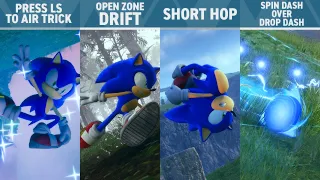 Awesome new moves for Sonic in Sonic Frontiers