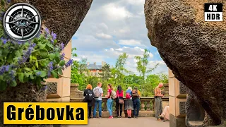 Prague Walking Tour of Vinohrady 🇨🇿 Czech Republic 4k HDR