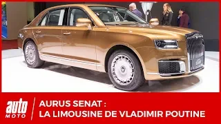 Aurus Senat : La voiture de Vladimir Poutine en détails
