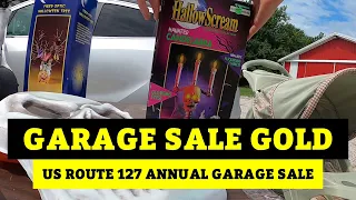 US Route 127 Annual Garage Sale - Sherwood, OH to Van Wert, OH Yard Sale Treasure Hunt Finds in Ohio