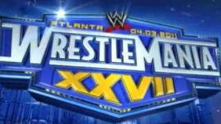 Wrestlemania XXVII (27) OFFICIAL Theme - Written in the Stars - Tinie Tempah ft. Eric Turner