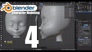 Blender Character Tutorial - Part 4 (Nose & Eyeballs)