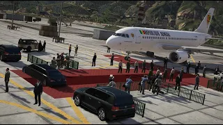 GTA 5 ESCORTE PRESIDENT MOD| SÉNÉGAL GAMER