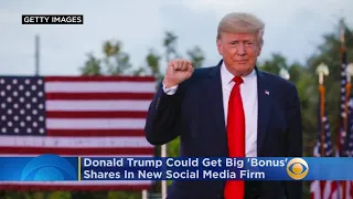 Former President, Florida Resident Donald Trump Could Get Big 'Bonus' Shares In New Social Media Fir