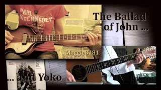 "The Ballad of John and Yoko" (The Beatles) guitar & bass by BoLucki & Maggie8181
