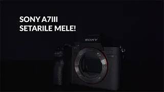 CELE MAI BUNE SETARI PENTRU SONY A7III  | SONY A9 | SONY A1 | SONY A 6600 ETC