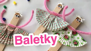 Bábiky Baletky DIY