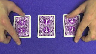 Three Card Monte Three Card Trick