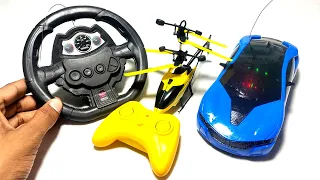 redio control helicopter and redio control car unboxing | redio control taxi unboxing | helicopter