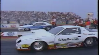 Drag Racing 1983 NHRA US Nationals PRO STOCK Final Round Eliminations
