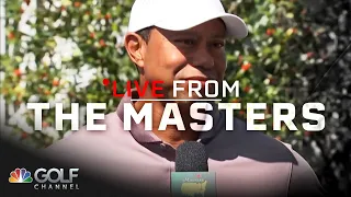 Tiger Woods: 'I have a chance to win' after making the cut | Live From The Masters | Golf Channel