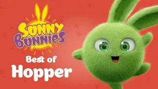 Les 10 meilleurs moments espiègles de Hopper | SUNNY BUNNIES | Dessins animés pour enfants