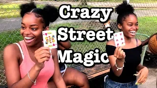 CRAZY STREET MAGIC REACTIONS! | itsallanillusion