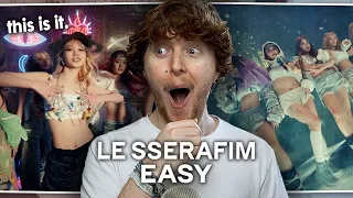 THEY DON'T MISS! (LE SSERAFIM - 'EASY' Official MV | Reaction)