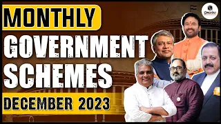 Important Government Scheme in NEWS  | December 2023  | UPSC Prelims 2024 | OnlyIAS