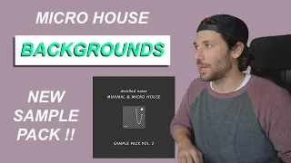 How to make MICRO HOUSE BACKGROUNDS | distilled noise