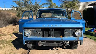 71 Dodge D100 Sweptline HEMI Swap - Day 5