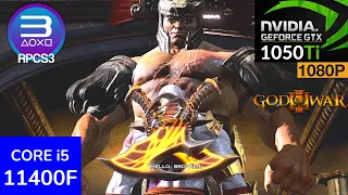 RPCS3 - Hercules Boss Fight God Of War 3 | i5 11400F + GTX 1050ti