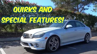 Mercedes C63 AMG--Special Features & Quirks!--What features make up a C63 AMG?
