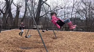 Swinging in a Toronto Park