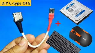 Как сделать кабель-коннектор C-Type OTG из старого USB-кабеля для передачи данных