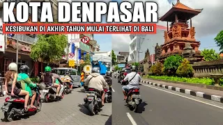 DENPASAR BALI IS MORE CROWDED: End of year holiday situation in Bali