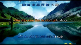 Karaoke song ngữ NỤ HÔN BIỆT LY | 吻别 - Trương Học Hữu 张学友