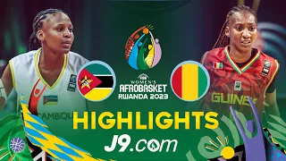 Mozambique 🇲🇿 v Guinea 🇬🇳 | Group Phase | J9 Highlights | FIBA Women's Afrobasket 2023