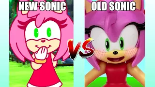 Zero Two Dodging meme |  New Sonic VS Old Sonic Forget Pogo Meme Sonic couples