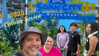 Knotts Soak City 2023 - Cabana Review