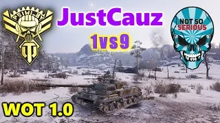 World of Tanks - JustCauz - Object 907 - 10K Damage 9 Kills - 1vs9 - WOT 1.0 - PRO PLAYERS #20