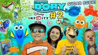 FINDING DORY Disney Infinity 3.0 Movie Playset Part 2 w/ Mommy & More Gummies (FGTEEV Nemo Gameplay)