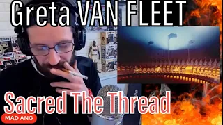 METALHEAD REACTS| Greta Van Fleet - Sacred The Thread (Official Audio) yoooooooo!!