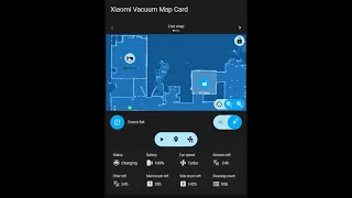 Home Assistant  - Vacuum Map Lovelace card